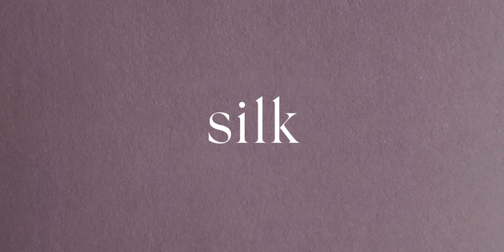 Silk Serif Font preview